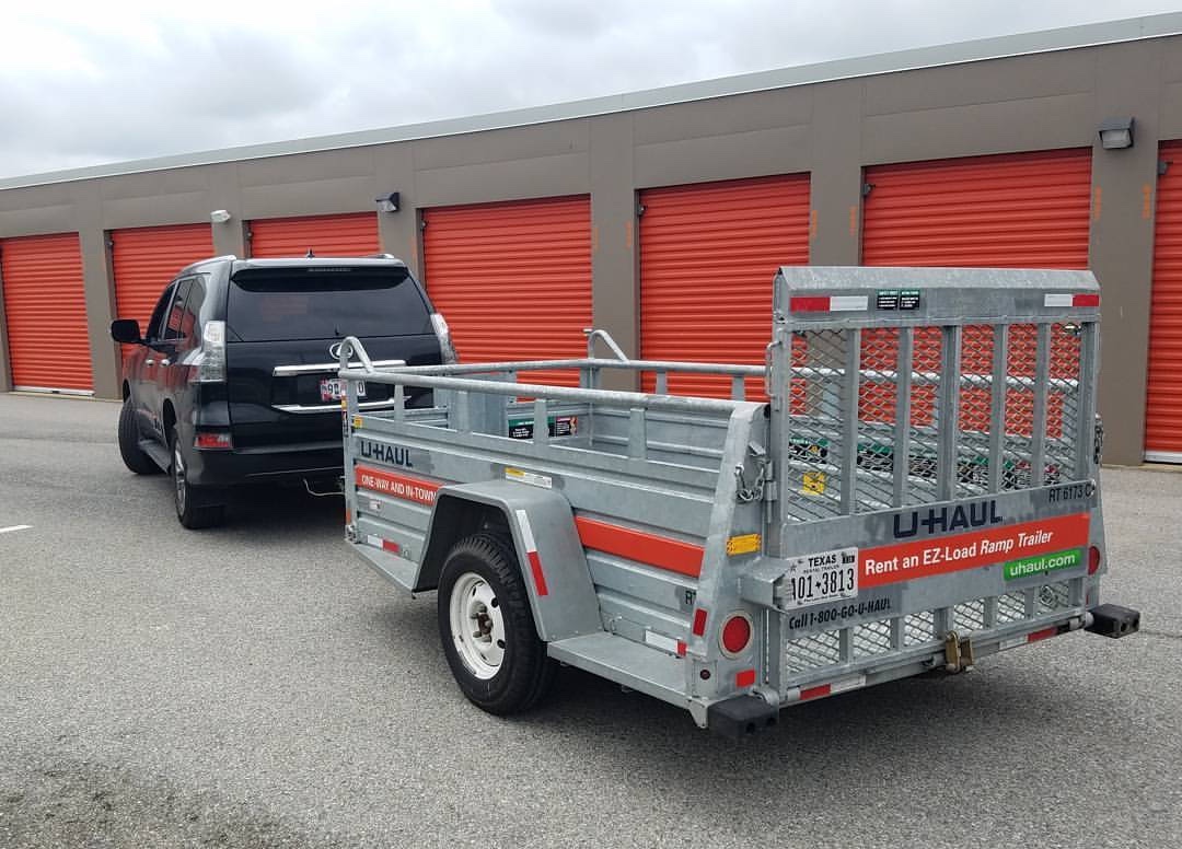 UHaul Trailer With Ramp We Provide A Variety Of Trailers